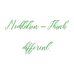 meditation think different quote SVG PNG design