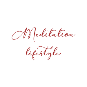 meditation lifestyle quote SVG PNG design with bold lettering
