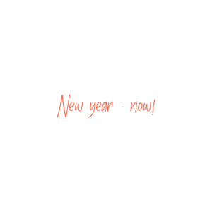 new year now quote SVG PNG design with an uplifting message