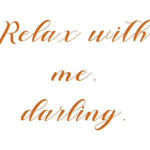 relax with me darling quote SVG PNG design
