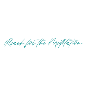 reach for the meditation quote SVG PNG design