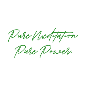 pure meditation powerkr5yptvnxen quote SVG PNG design with bold lettering, an uplifting message