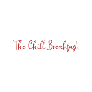 the chill breakfast quote SVG PNG design