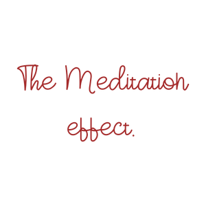 the meditation effect quote SVG PNG design