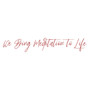 we bring meditation to life quote SVG PNG design