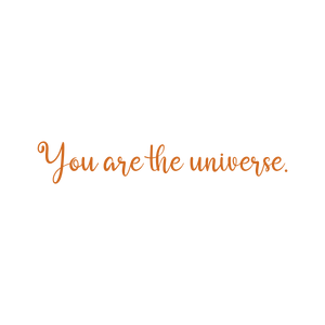 you are the universe quote SVG PNG design