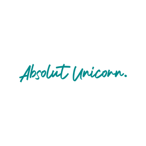 absolut unicorn quote SVG PNG design with hand-drawn style, bold lettering