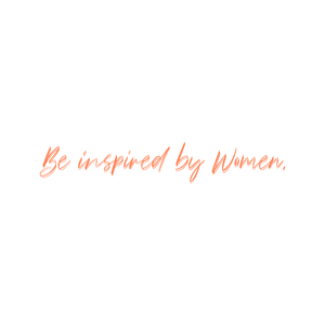 be inspired by women quote SVG PNG design with bold lettering