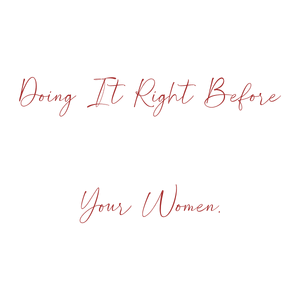 doing it right before your women quote SVG PNG design with bold lettering