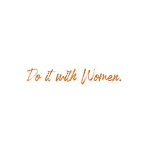 do it with women quote SVG PNG design with bold lettering