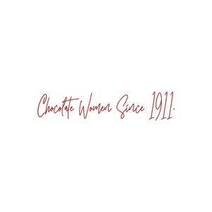 chocolate women since 1911 quote SVG PNG design with bold lettering