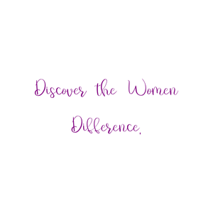 discover the women difference quote SVG PNG design with an uplifting message
