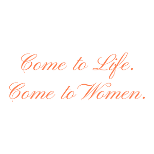 come to life women quote SVG PNG design with bold lettering, an uplifting message