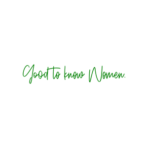 good to know women quote SVG PNG design with bold lettering, an uplifting message
