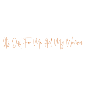 it's just for me and my women rose SVG PNG design