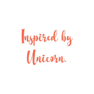 inspired by unicorn quote SVG PNG design with hand-drawn style, bold lettering