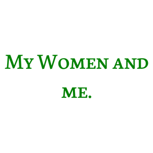 my women and me quote SVG PNG design with bold lettering