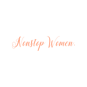 nonstop women quote SVG PNG design with bold lettering