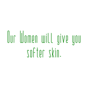 our women will give you softer skin quote SVG PNG design