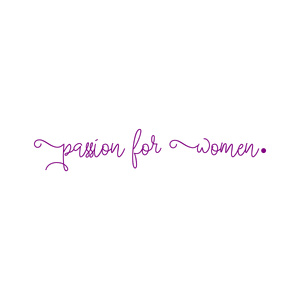 passion for women quote SVG PNG design with bold lettering, an uplifting message