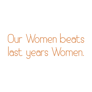 our women beats last years quote SVG PNG design with bold lettering