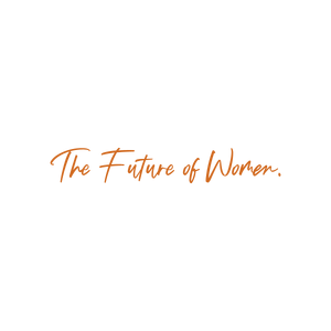 the future of women quote SVG PNG design with bold lettering