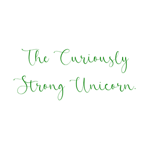 the curiously strong unicorn quote SVG PNG design