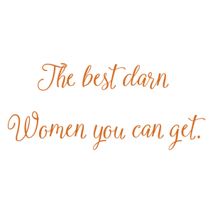 the best darn women you can get quote SVG PNG design with bold lettering, an uplifting message