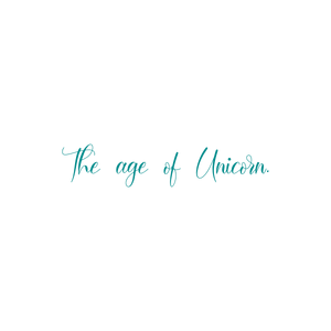 the age of unicorn quote SVG PNG design