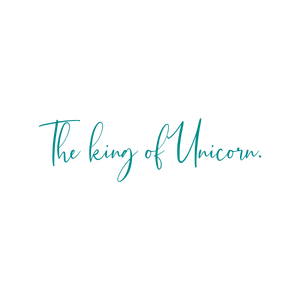 the king of unicorn quote SVG PNG design