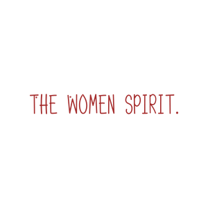 the women spirit quote SVG PNG design with bold lettering