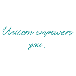 unicorn empowers you quote SVG PNG design with an uplifting message