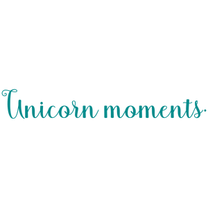 unicorn moments quote SVG PNG design with an uplifting message
