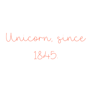 unicorn since 1845 quote SVG PNG design