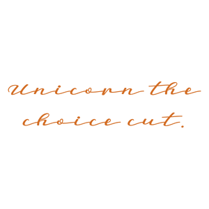 unicorn the choice cut quote SVG PNG design with bold lettering
