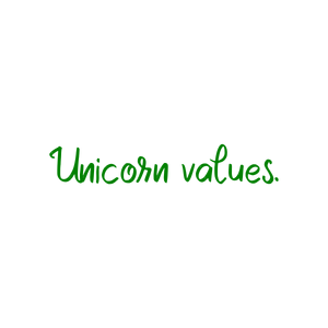 unicorn values quote SVG PNG design