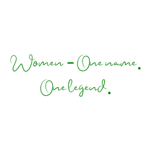 women one name legend quote SVG PNG design with an uplifting message