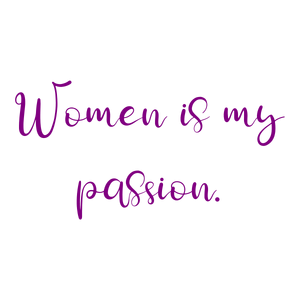 women is my passion quote SVG PNG design with bold lettering, an uplifting message