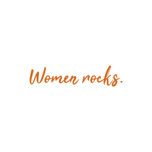 women rocks quote SVG PNG design with an uplifting message