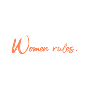 women rules quote SVG PNG design with hand-drawn style, bold lettering