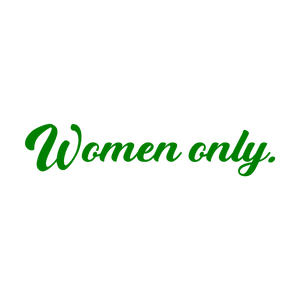 women only quote SVG PNG design with bold lettering