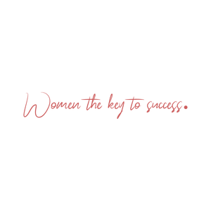 women the key to success quote SVG PNG design with an uplifting message