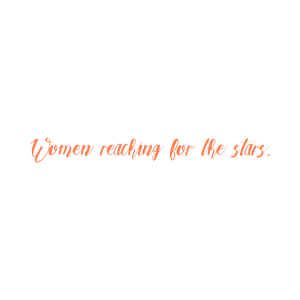 women reaching for the stars quote SVG PNG design with an uplifting message