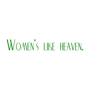 women's like heaven quote SVG PNG design with bold lettering, an uplifting message