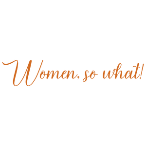 women so what quote SVG PNG design with bold lettering