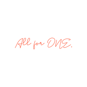 all for one quote SVG PNG design with an uplifting message
