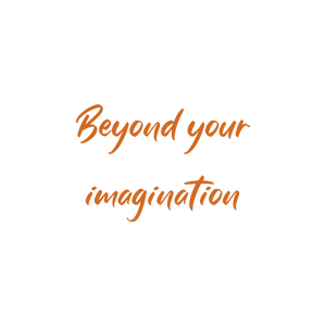 beyond your imagination quote SVG PNG design with bold lettering, an uplifting message