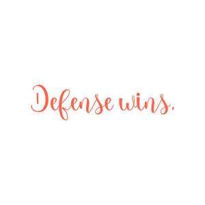 defense wins quote SVG PNG design with bold lettering