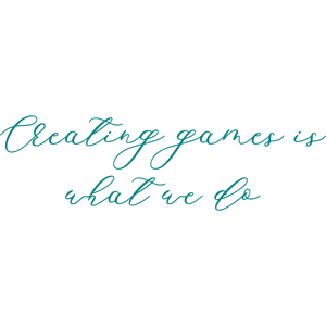 creating games is what we do quote SVG PNG design with bold lettering, an uplifting message
