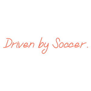 driven by soccer quote SVG PNG design with bold lettering, an uplifting message